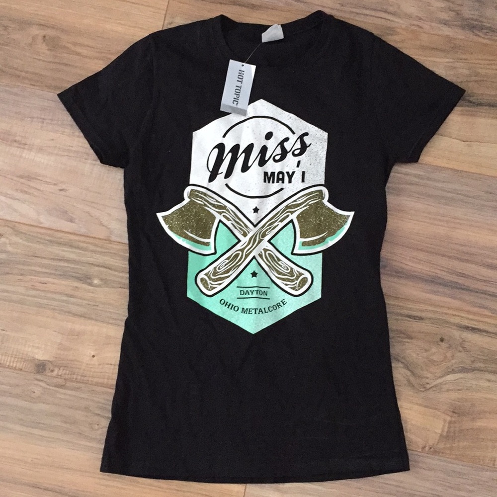 Miss May I T-Shirt New Med.